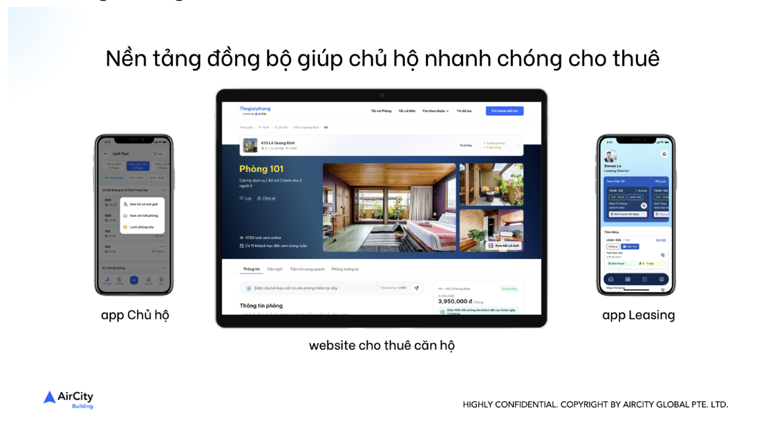 - Nền tảng quản lý thuê và cho thuê phòng ROOM.vn